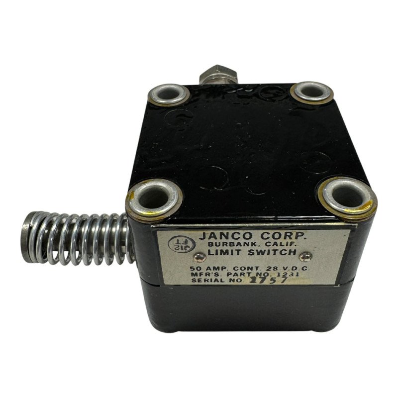 1231 Janco Limit Switch 50A 28V 5930-00-755-3540